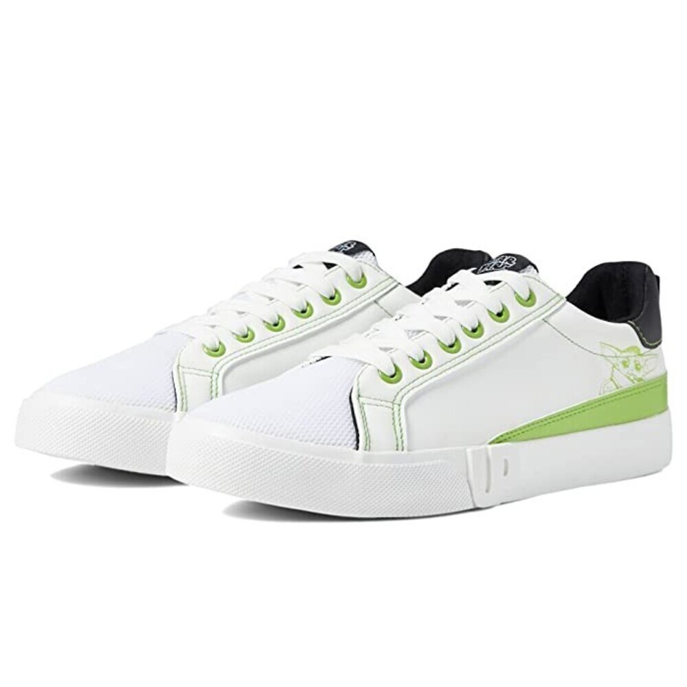 Ground up Grogu ETSW7061ZP Sneakers Men's US 8 White Lifestyle Shoes GAL232